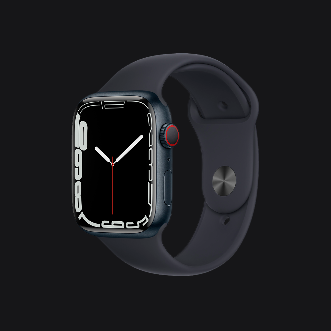 Correa deportiva Apple Watch (negra/gris)