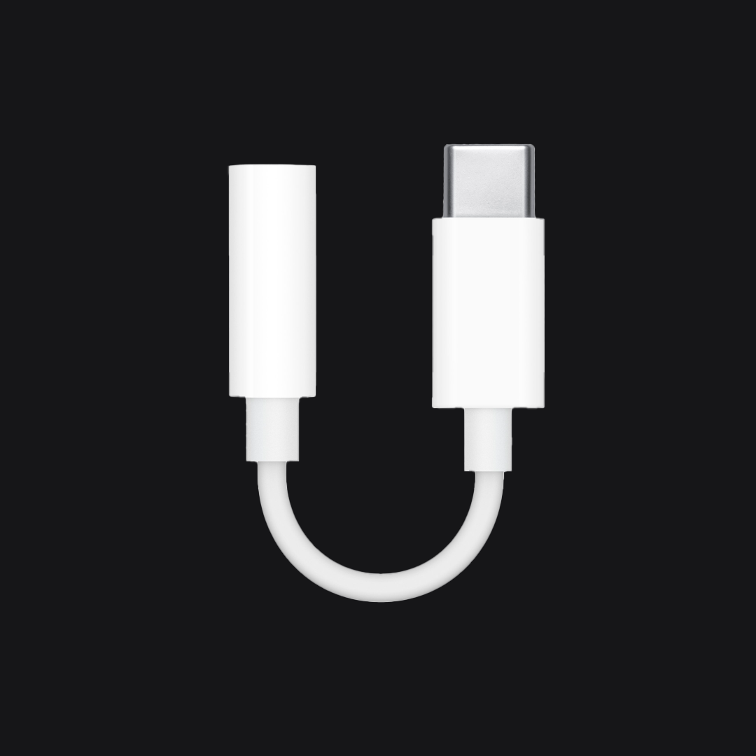 Adaptador USB-C a 3.5 mm Audífonos Jack