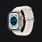 Apple Watch Ultra (GPS + Cellular) - Caja de titanio de 49 mm - Correa Ocean blanca