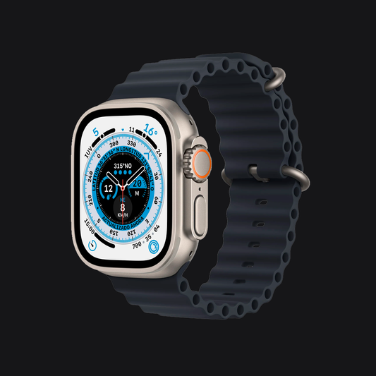 Apple Watch Ultra (GPS + Cellular) - Caja de titanio de 49 mm - Correa Ocean en color medianoche