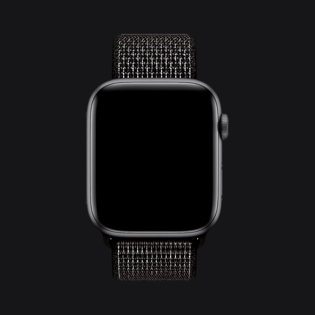 Correa Apple Watch 44mm Black Nike Sport Loop