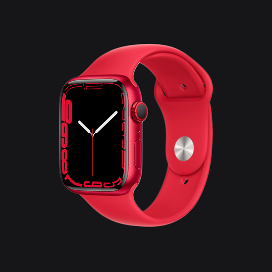 Apple Watch Sport Watch S7 GPS (41mm) - (PRODUCT) Rojo - Correa Deportiva (PRODUCT) Rojo