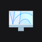 iMac 24” - 2021 - 256 GB - 7GPU - Azul
